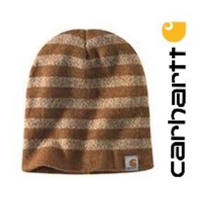 Carhartt | Striped Malone Hat In "211/Carhartt Brown"